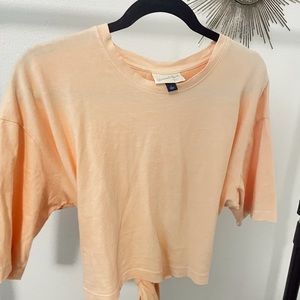 CROSS BACK TOP (NEVER WORN)